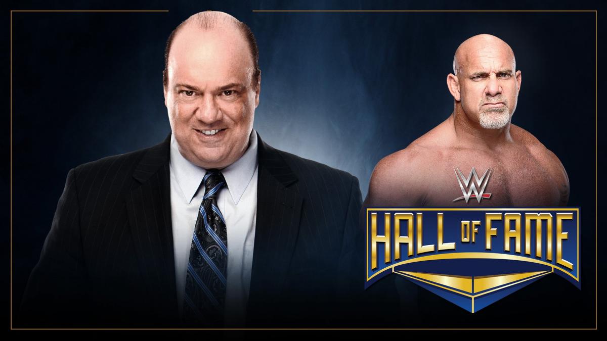 Paul Heyman to induct Goldberg into WWE Hall of Fame