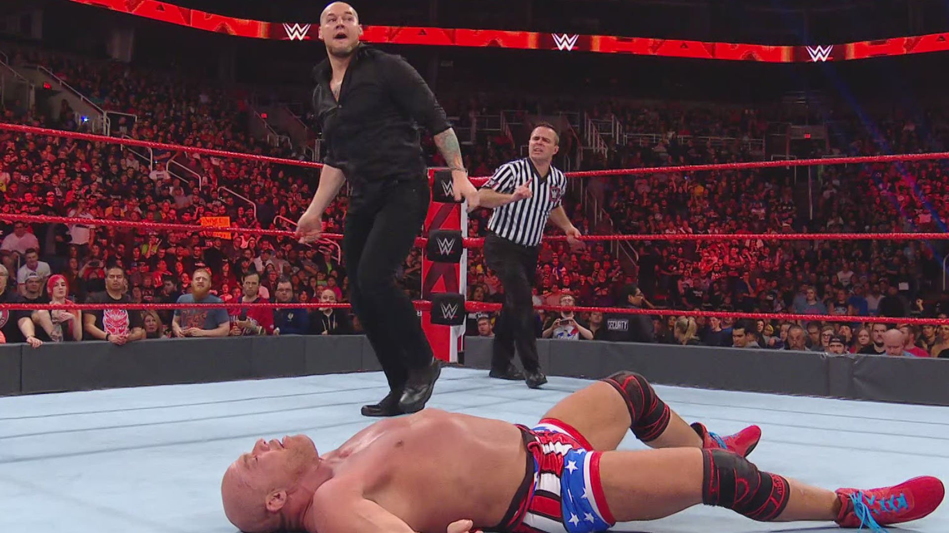 Baron Corbin def. Kurt Angle