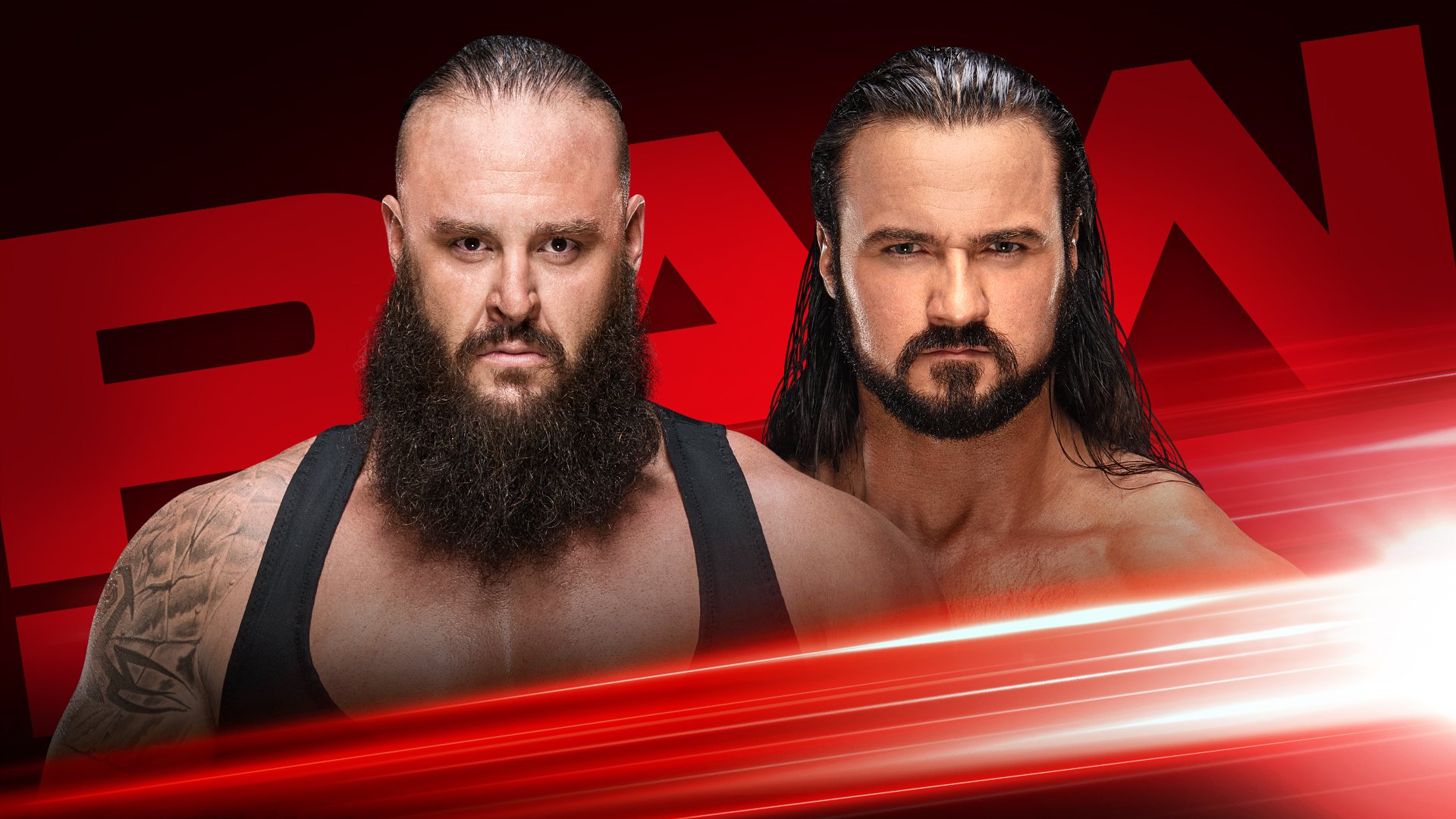 Braun Strowman clashes with Drew McIntyre