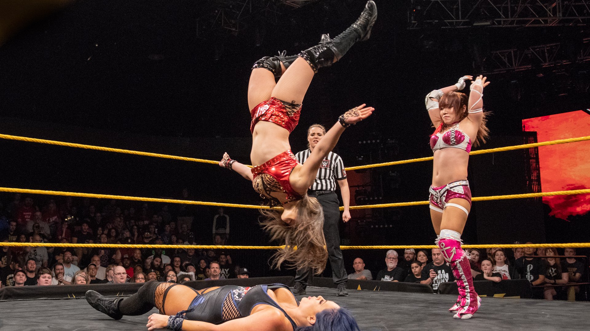 Kairi Sane & Io Shirai def. Amber Nova & Tanea Brooks