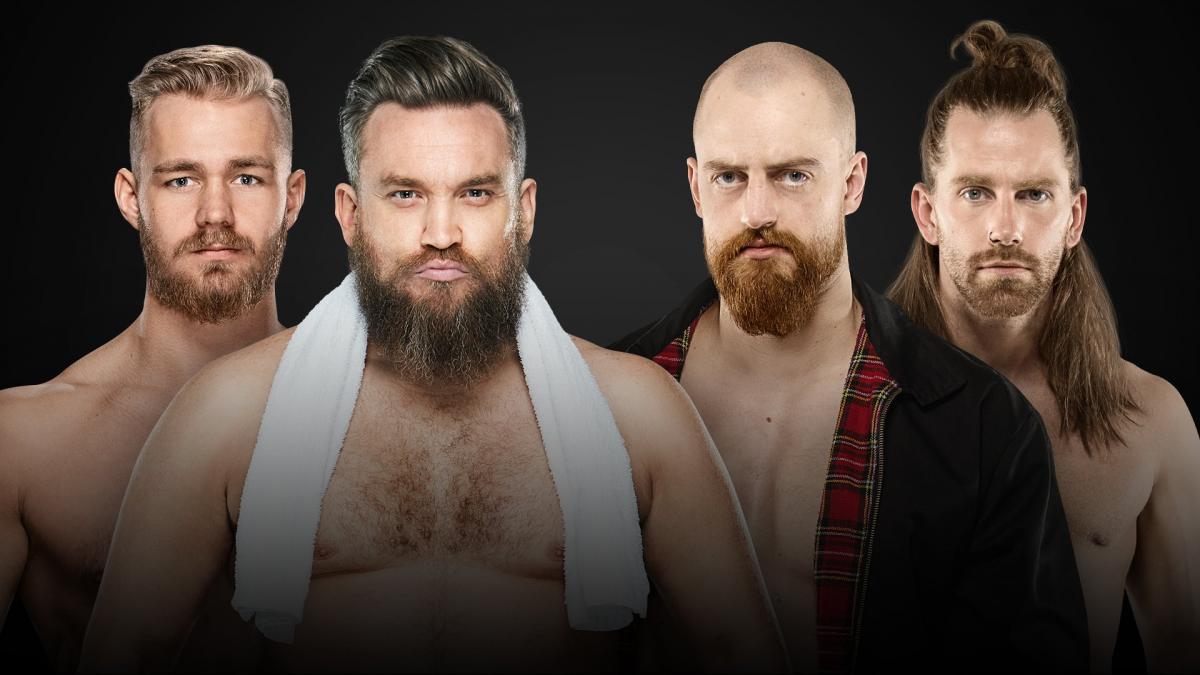 Moustache Mountain vs. Zack Gibson & James Drake – NXT UK Tag Team Championship Match