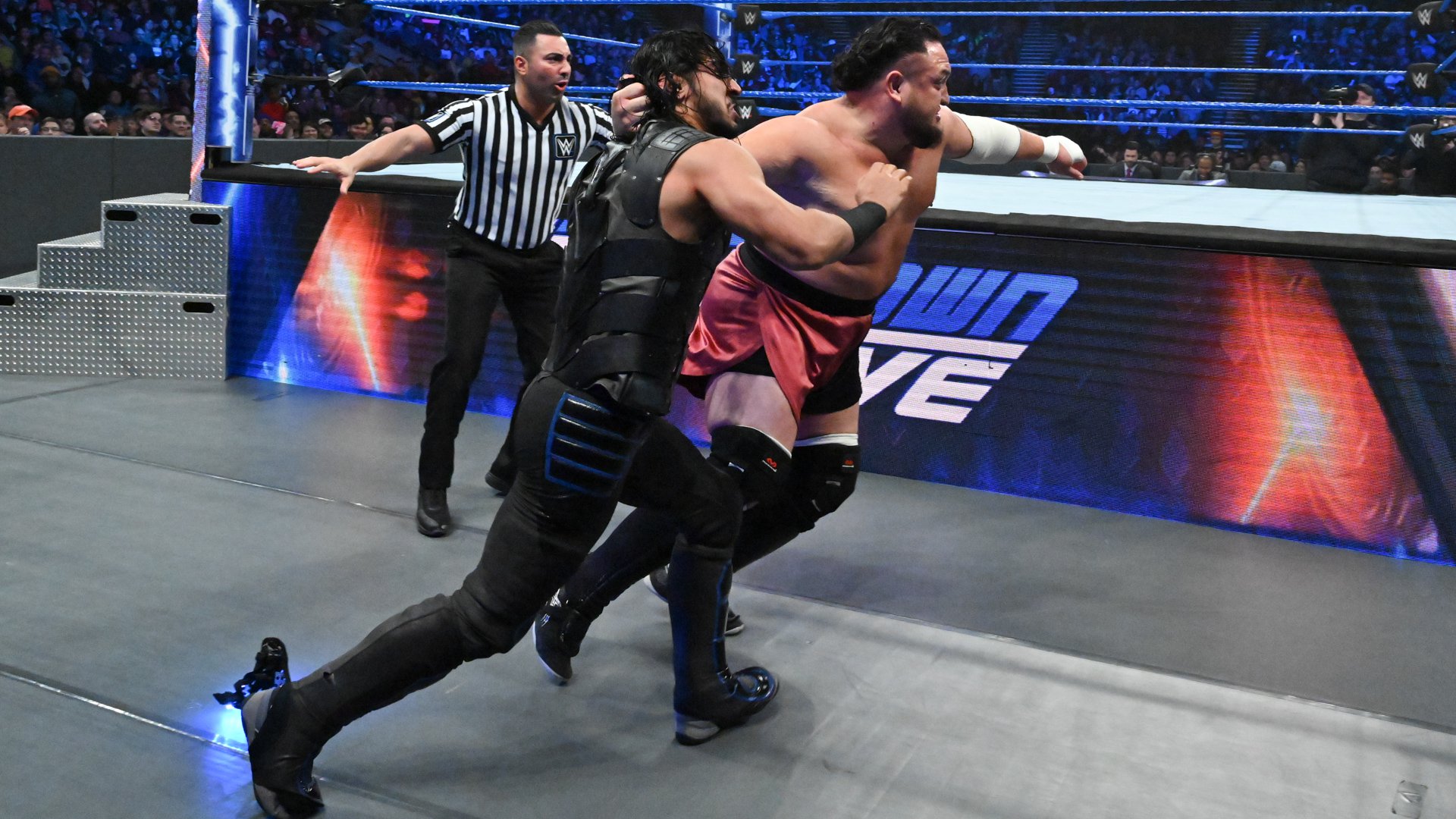 Samoa Joe heinously assaulted Mustafa Ali prior to their scheduled match