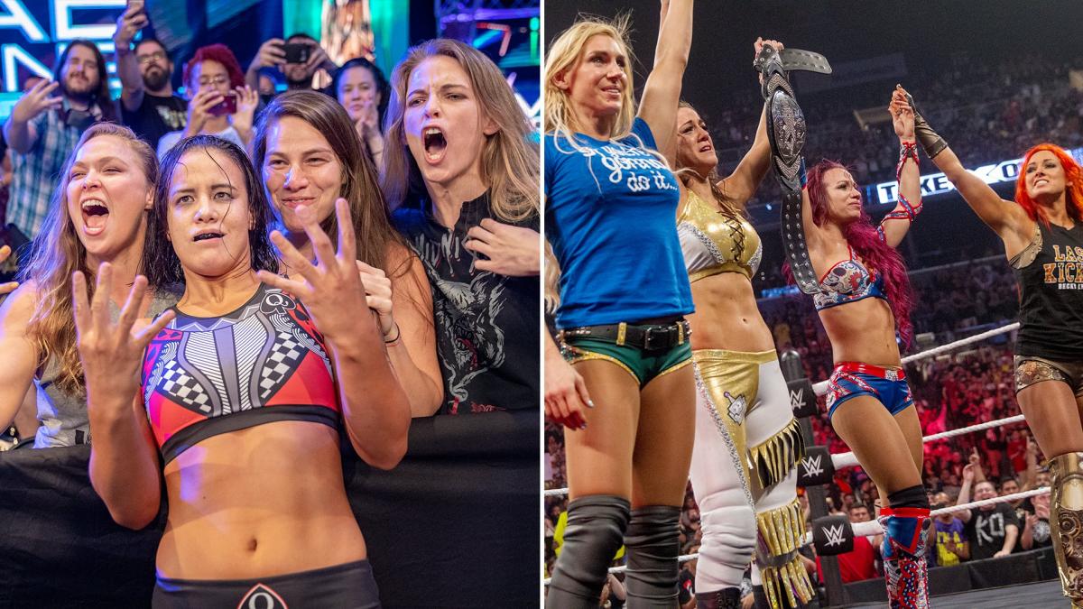 Sasha Banks and Ronda Rousey’s rivalry turns into tense Four Horsewomen back-and-forth on social media