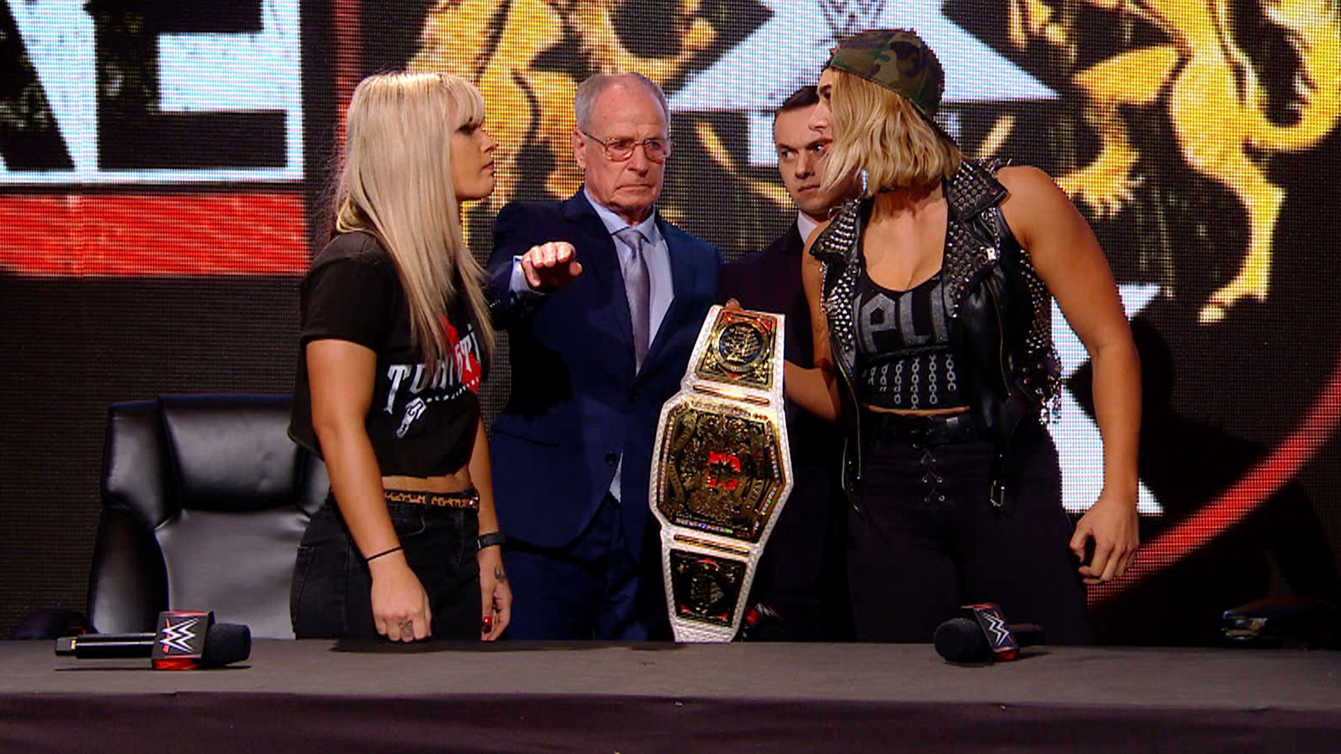 Tensions rose in Women’s Title Match Press Conference en route to TakeOver