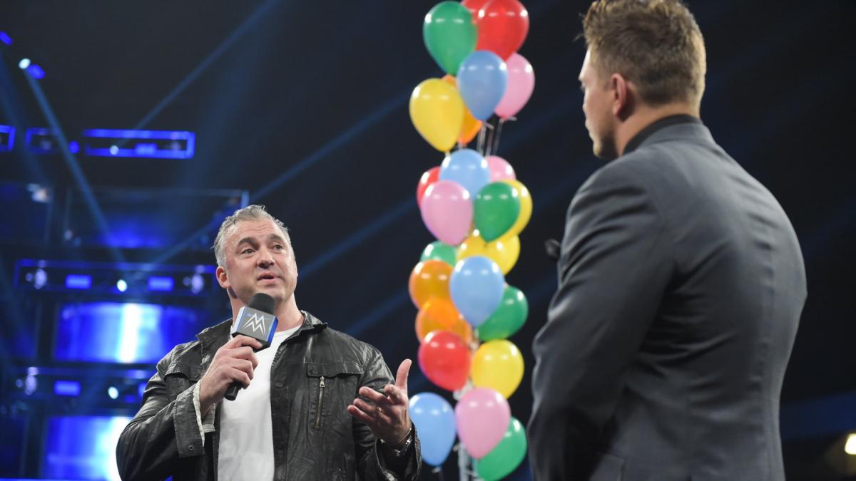 The Bar interrupted The Miz’s “Bestie Birthday Bash” for Shane McMahon