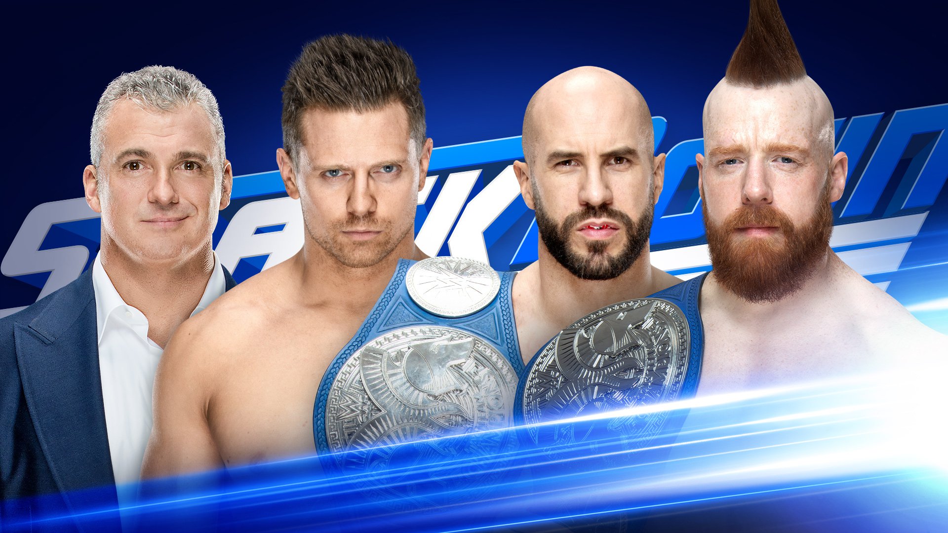 The Miz and Cesaro to battle with their partners in their corners five nights before Royal Rumble