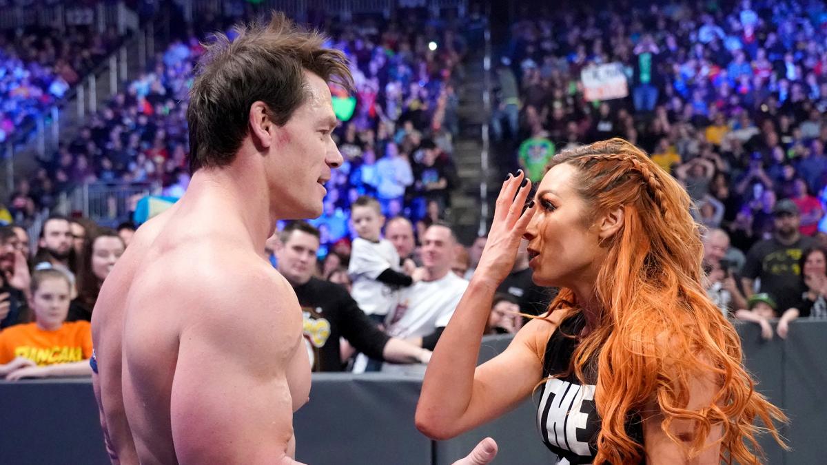 This week in WWE GIFs: John Cena can’t see Becky Lynch and more