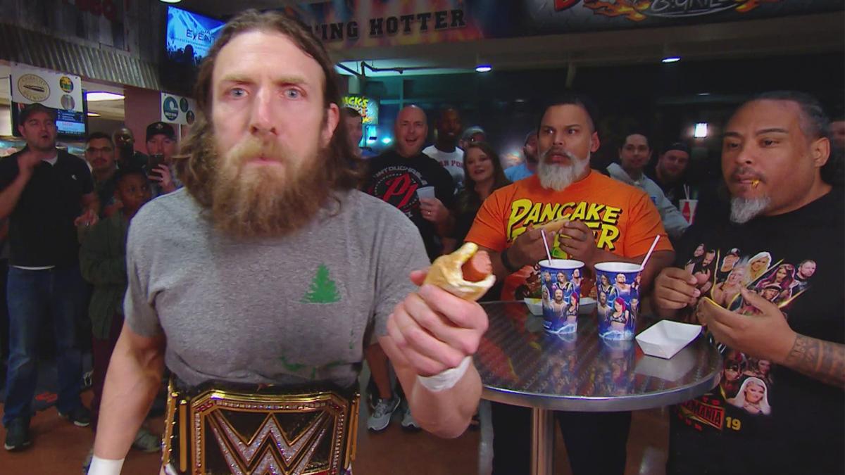 This week in WWE GIFs: What did Daniel Bryan do with this hot dog?