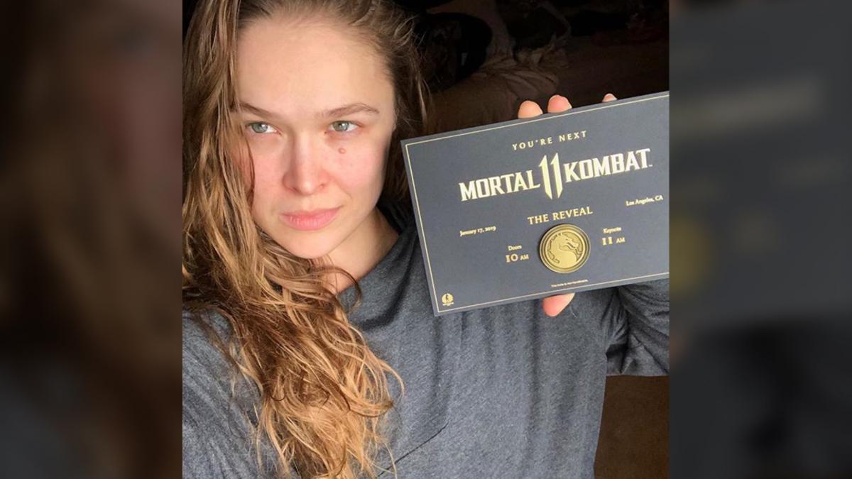 UpUpDownDown and Ronda Rousey make their presence felt at the “Mortal Kombat 11” reveal event