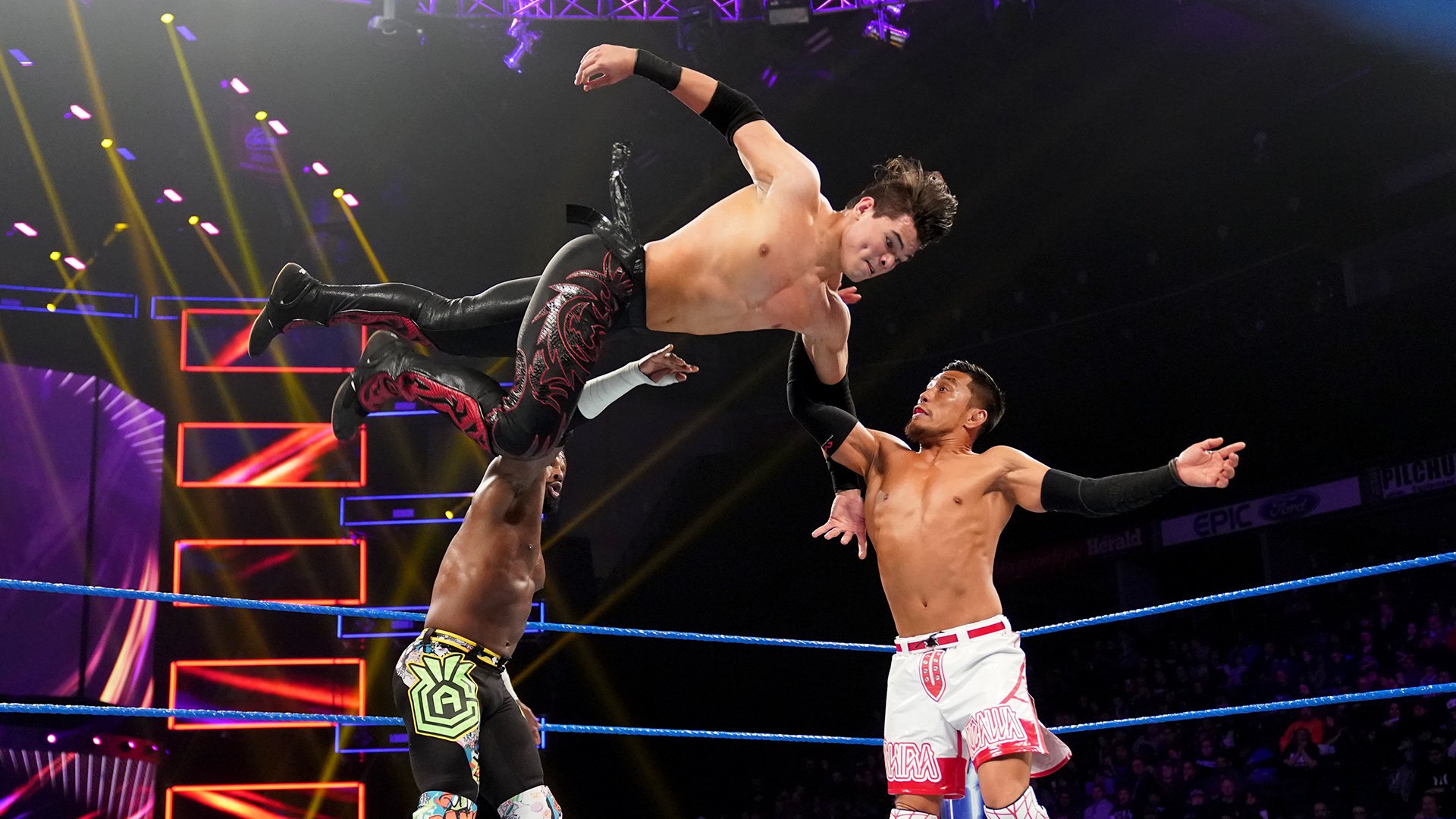 Akira Tozawa def. Cedric Alexander, Lio Rush and Humberto Carrillo in Fatal 4-Way Elimination Match