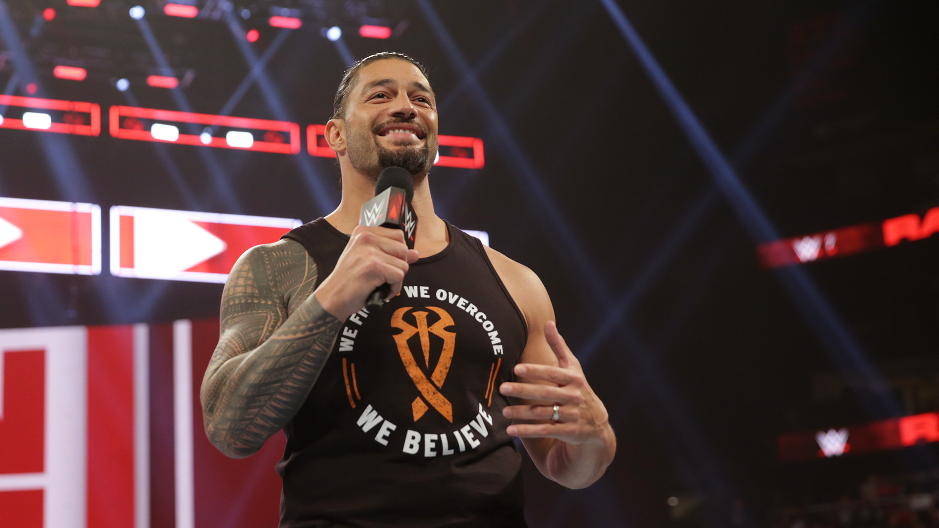 Returning Roman Reigns announces his leukemia is in remission