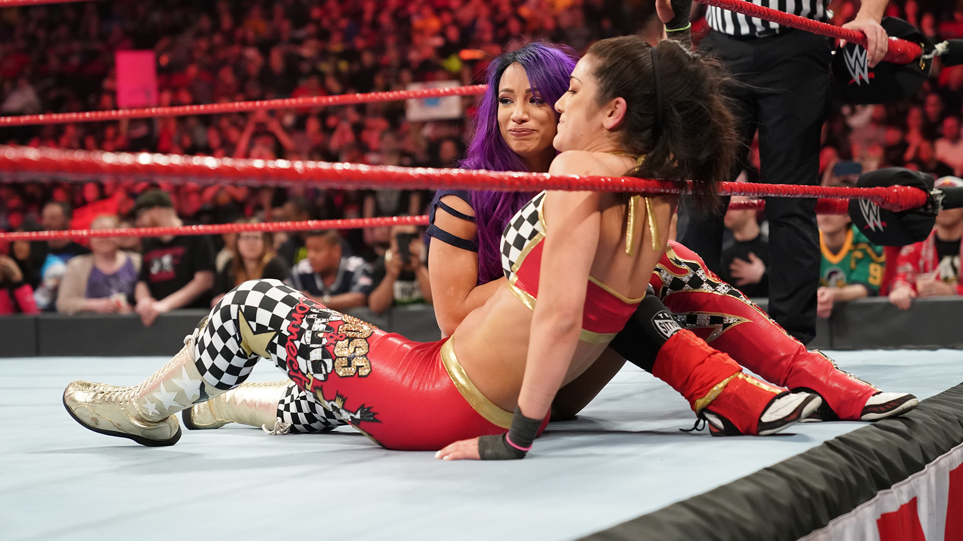 The Boss ‘N’ Hug Connection def. Alicia Fox & Nikki Cross to qualify for the WWE Women’s Tag Team Championship Elimination Chamber Match