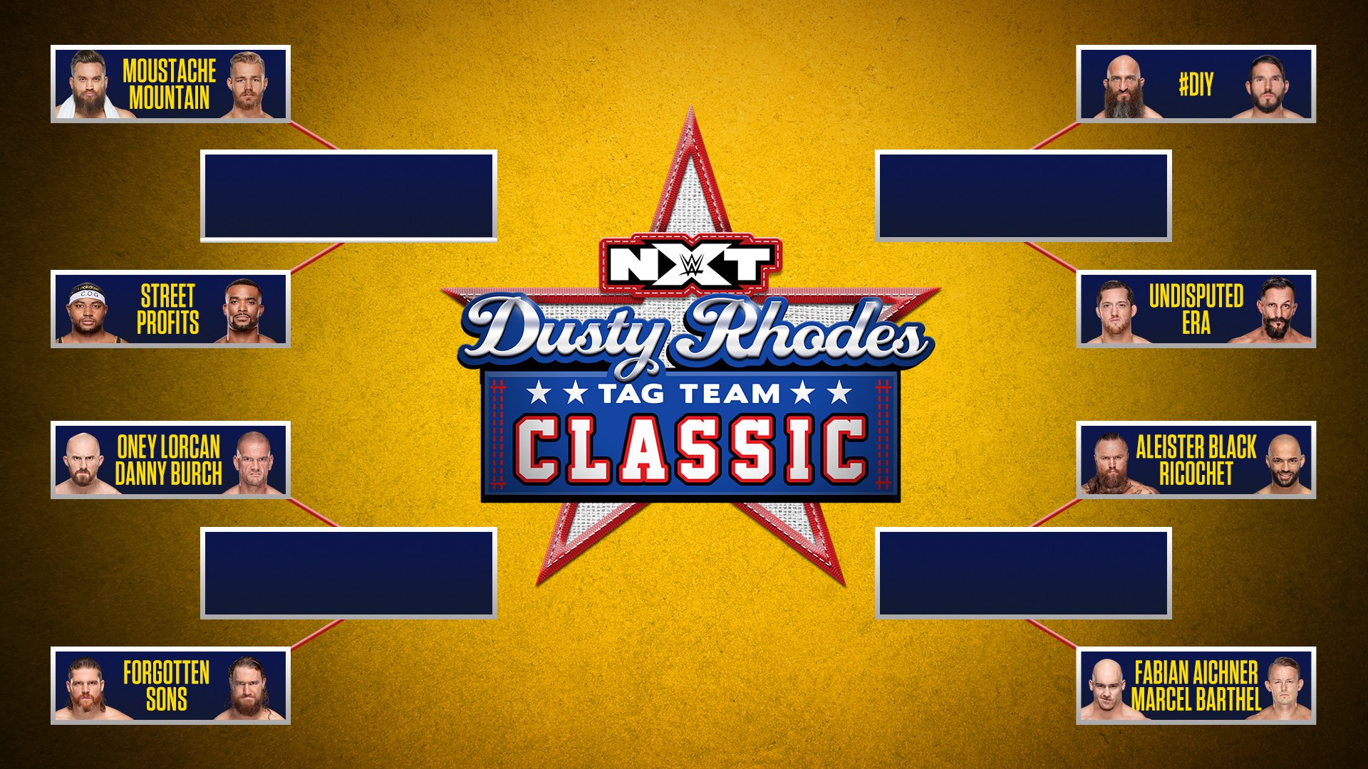 The final four teams were announced for the Dusty Rhodes Tag Team Classic