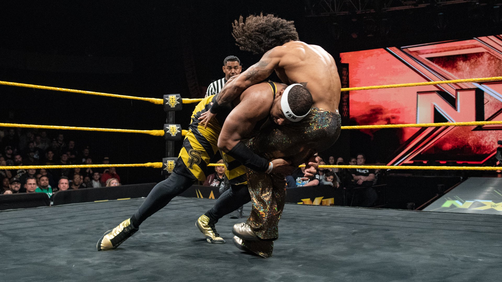 The Street Profits def. Humberto Carrillo & Stacey Ervin Jr.; afterward, a brawl erupted among NXT tag teams