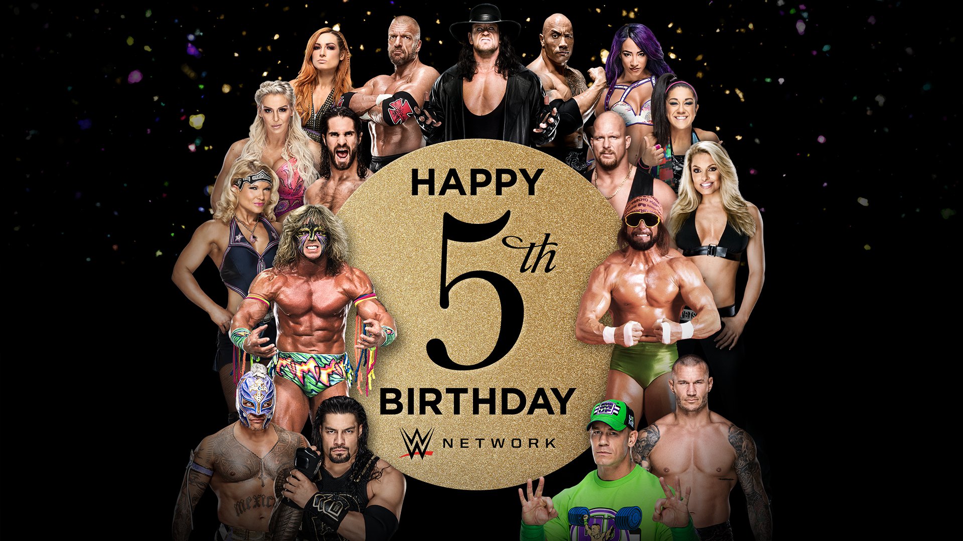 WWE Network celebrates 5th birthday with full shows and throwback lineup