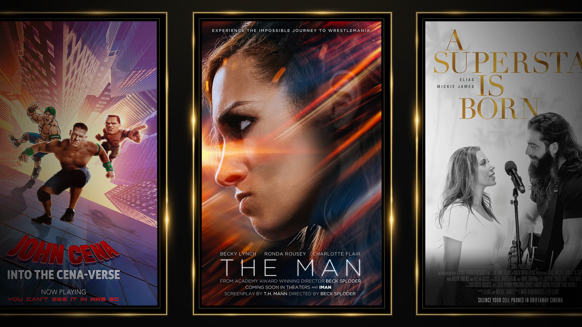 WWE Superstars invade the 2019 Academy Awards with six parody posters