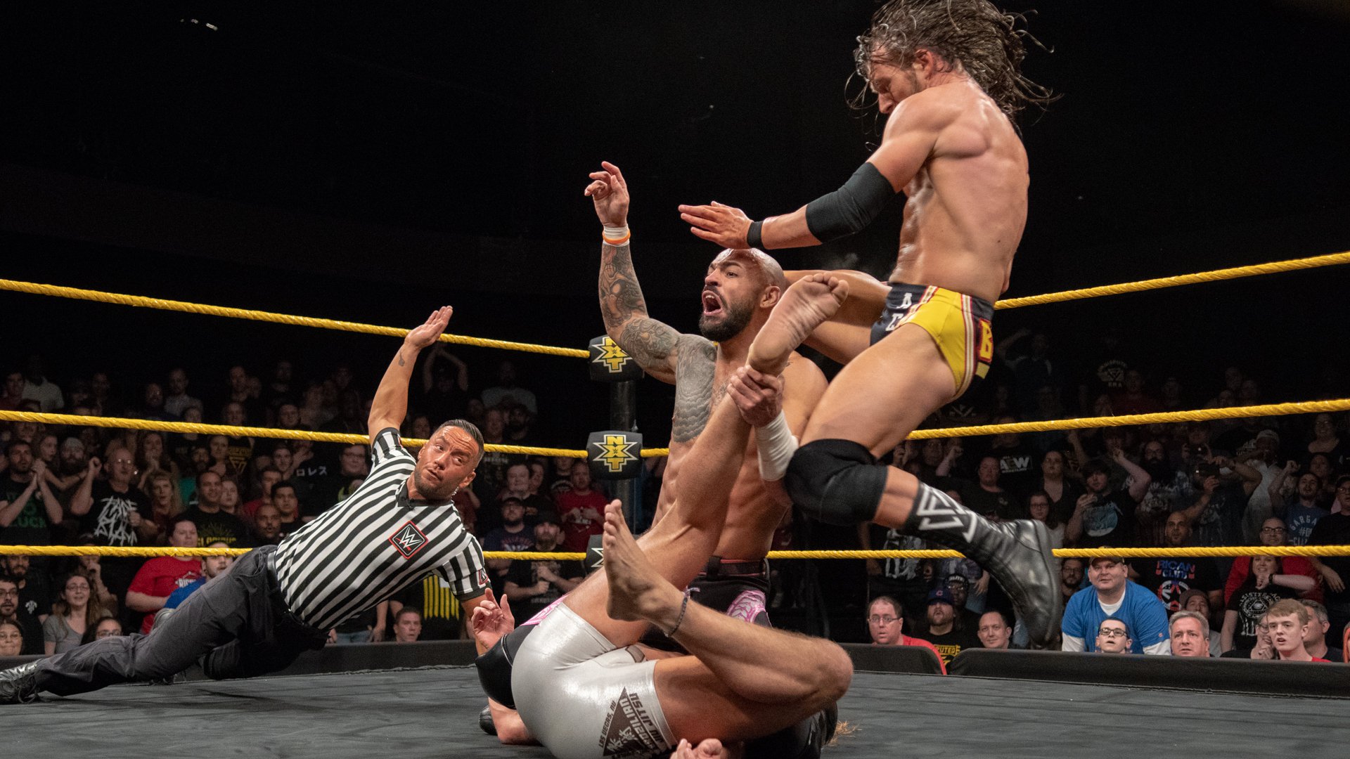 Adam Cole def. Ricochet, Velveteen Dream, Matt Riddle and Aleister Black in a No. 1 Contender’s Fatal 5-Way Match