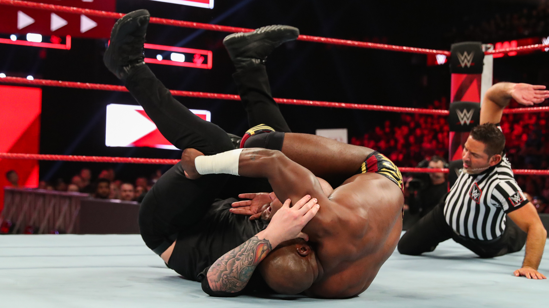 Apollo Crews def. Baron Corbin