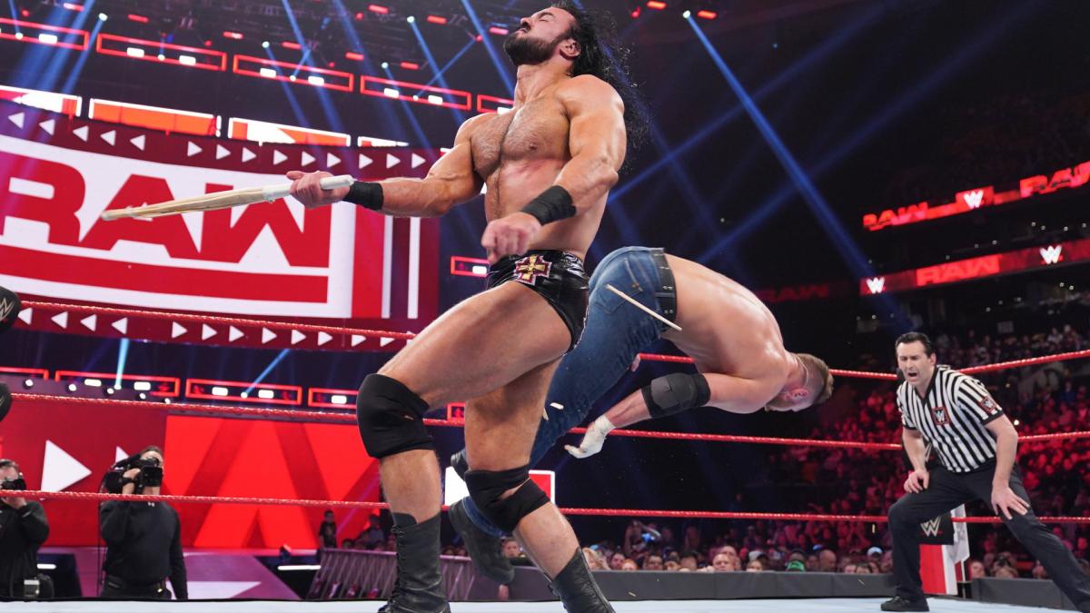 Drew McIntyre def. Dean Ambrose (Last Man Standing Match)