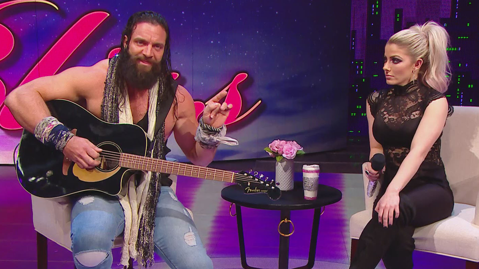 Elias def. No Way Jose and announced he would be the headlining musical act for WrestleMania