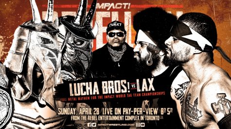 Full Metal Mayhem at Rebellion Between LAX and Lucha Bros!