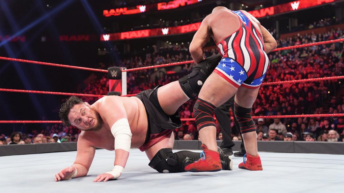 Kurt Angle def. United States Champion Samoa Joe