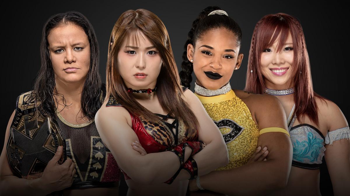 NXT Women’s Champion Shayna Baszler vs. Io Shirai vs. Bianca Belair vs. Kairi Sane (Fatal 4-Way Match)