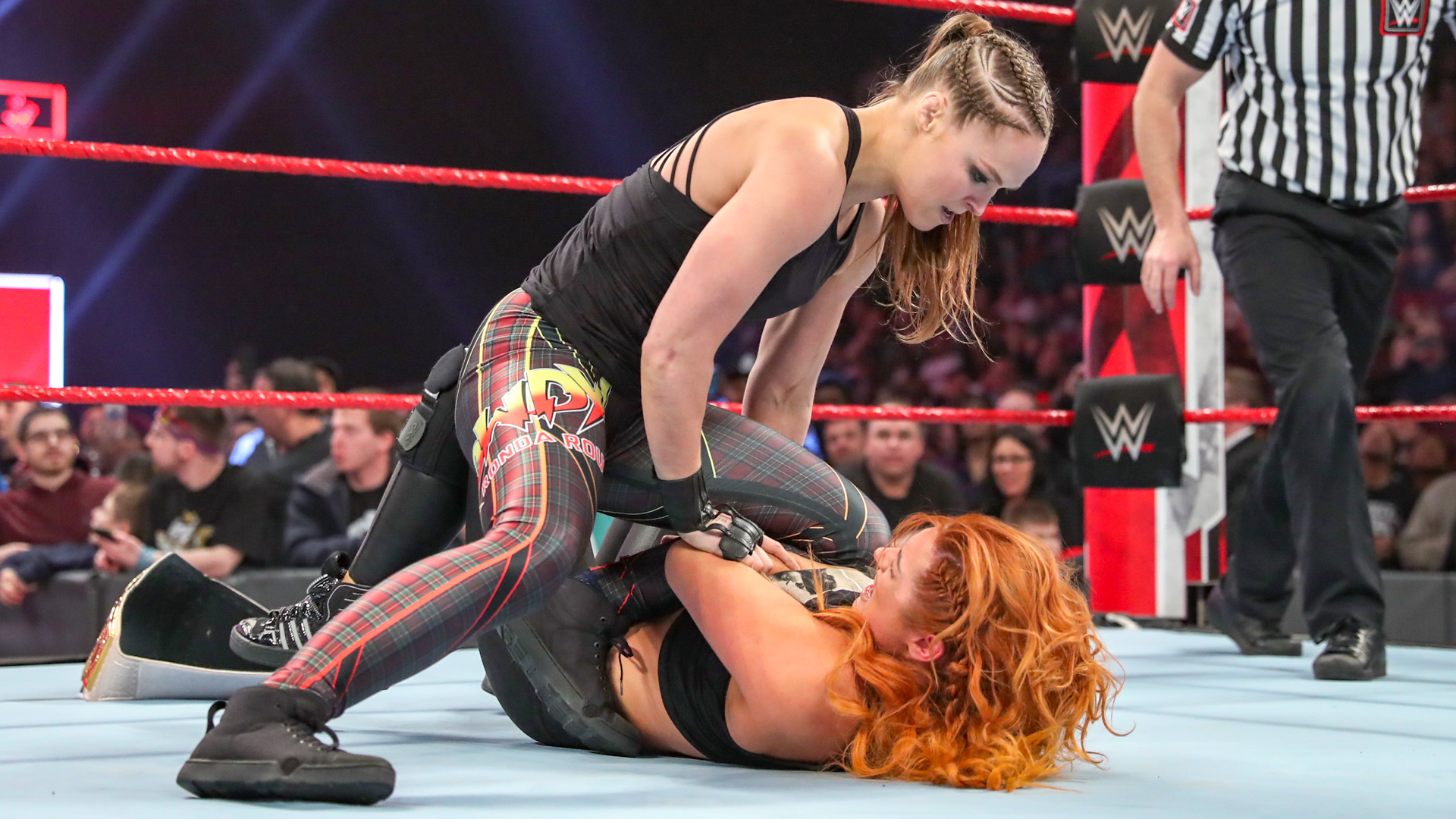 Raw Women’s Champion Ronda Rousey attacked Becky Lynch