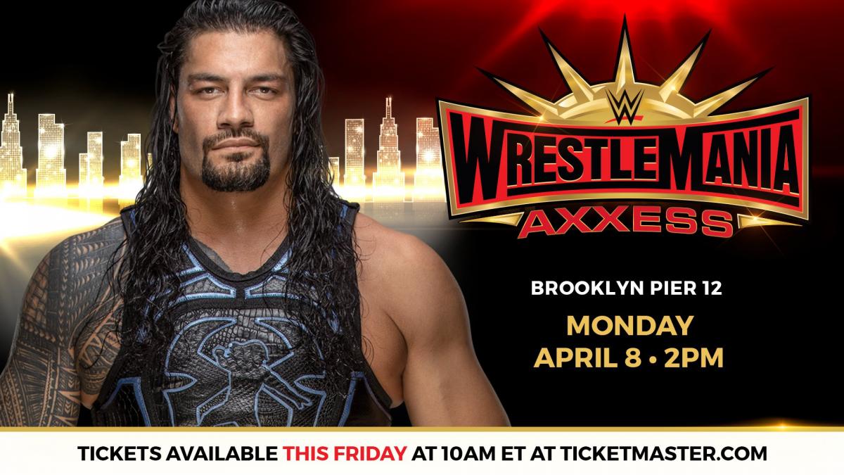 Roman Reigns’ Premium VIP autograph signing to be part of WrestleMania Axxess