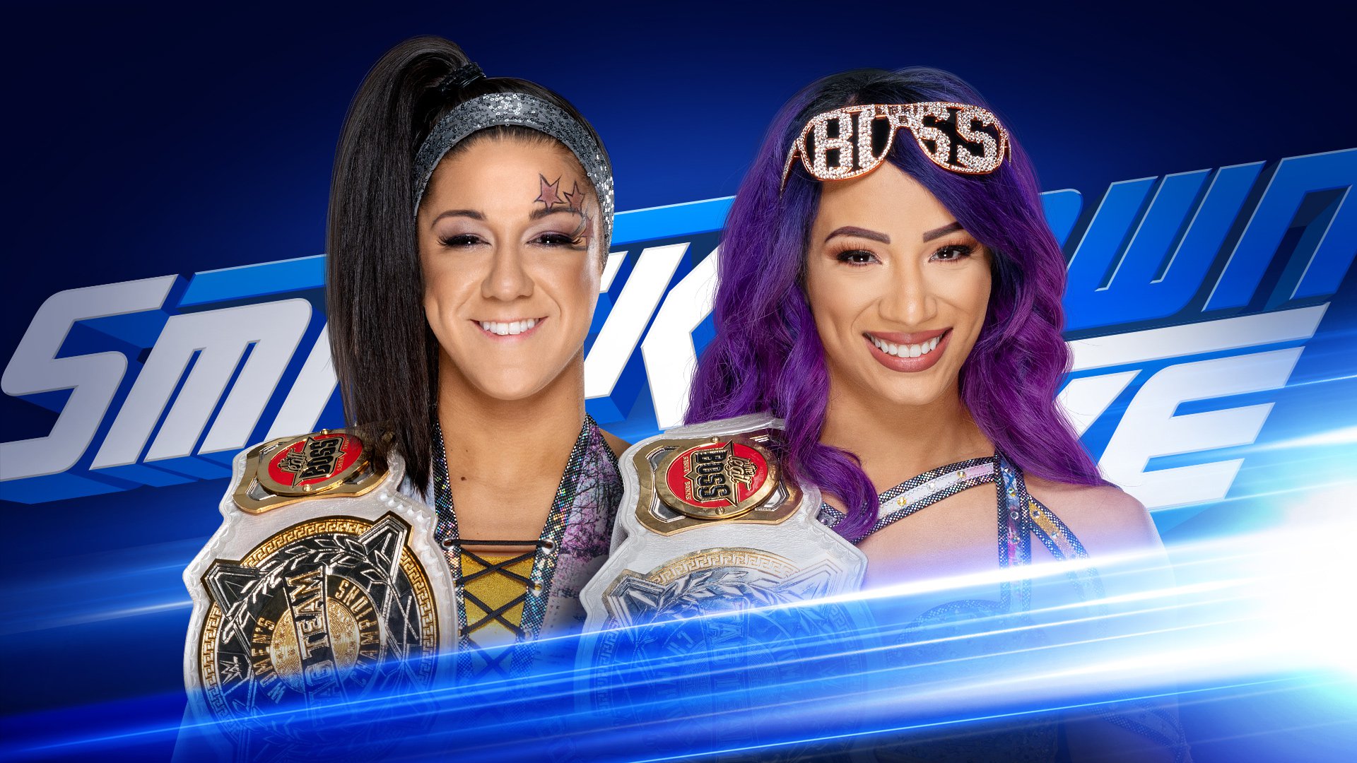 Sasha Banks & Bayley pay a visit to Team Blue