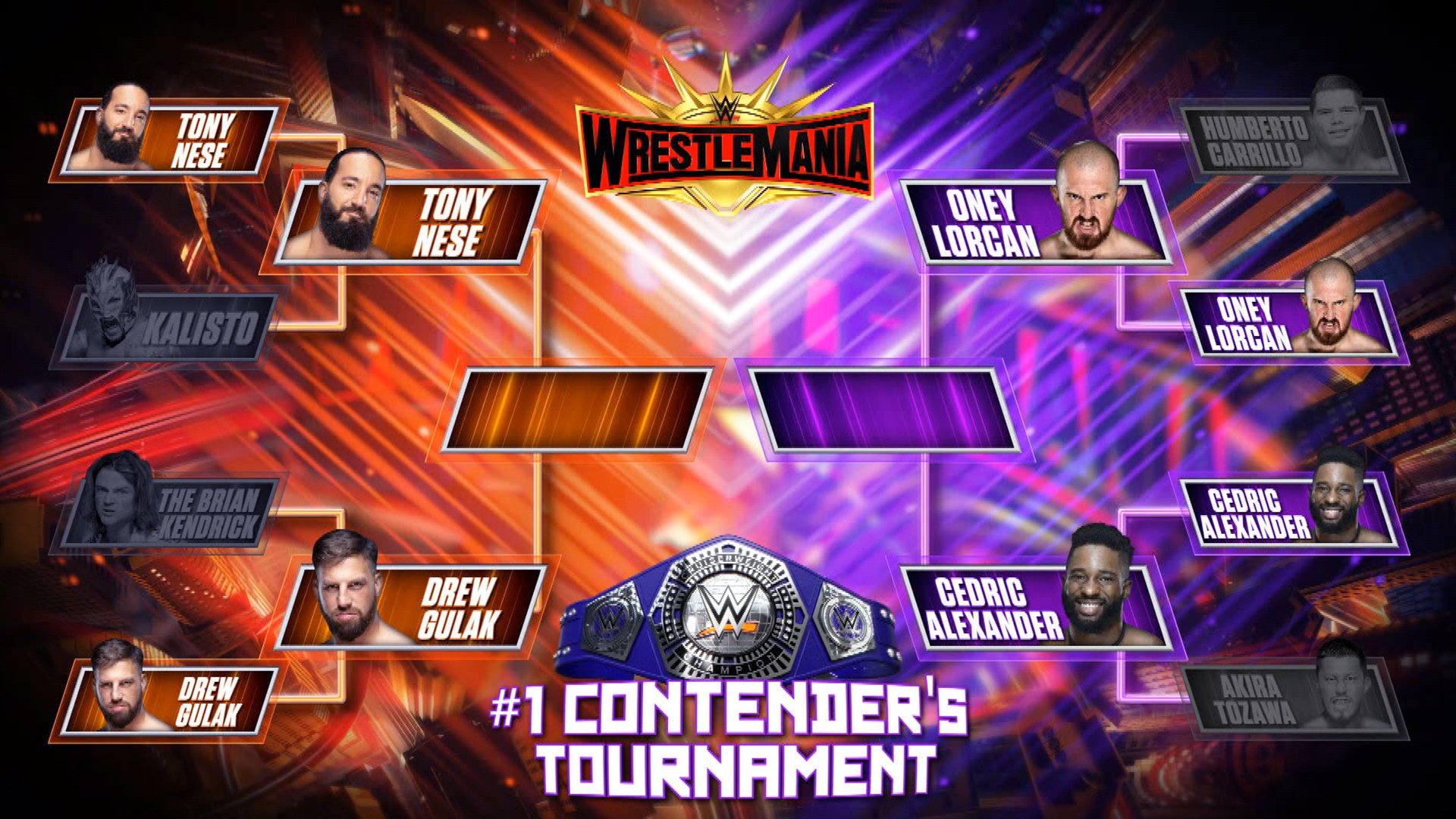 The WWE Cruiserweight Championship Tournament semifinals begin next week!