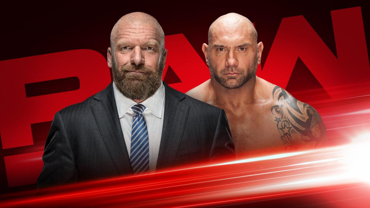 What will happen when Triple H comes face-to-face with Batista?