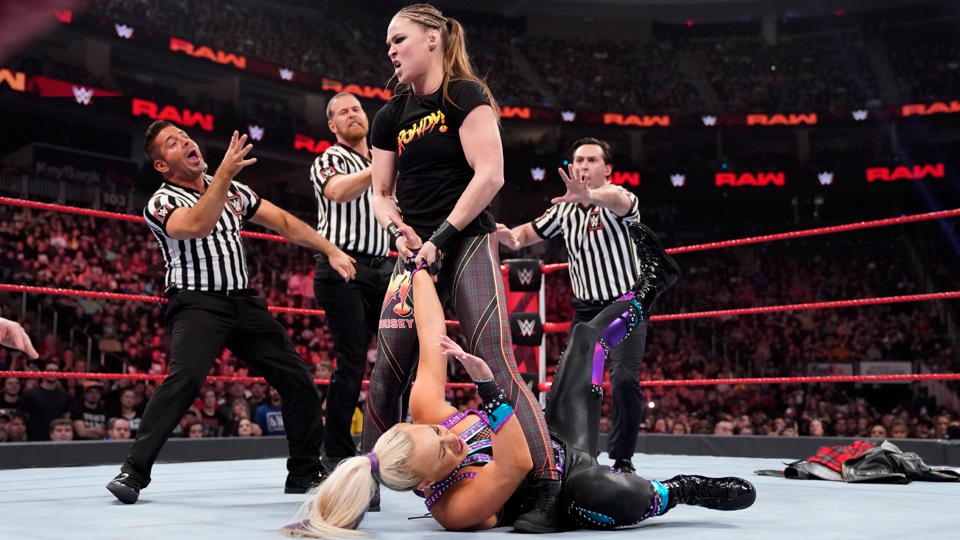 Will Ronda Rousey’s aggression continue after her fine?