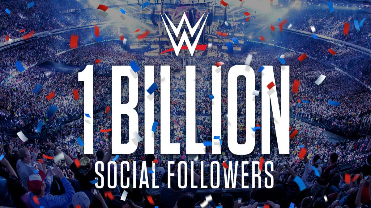 WWE surpasses 1 billion global social media followers