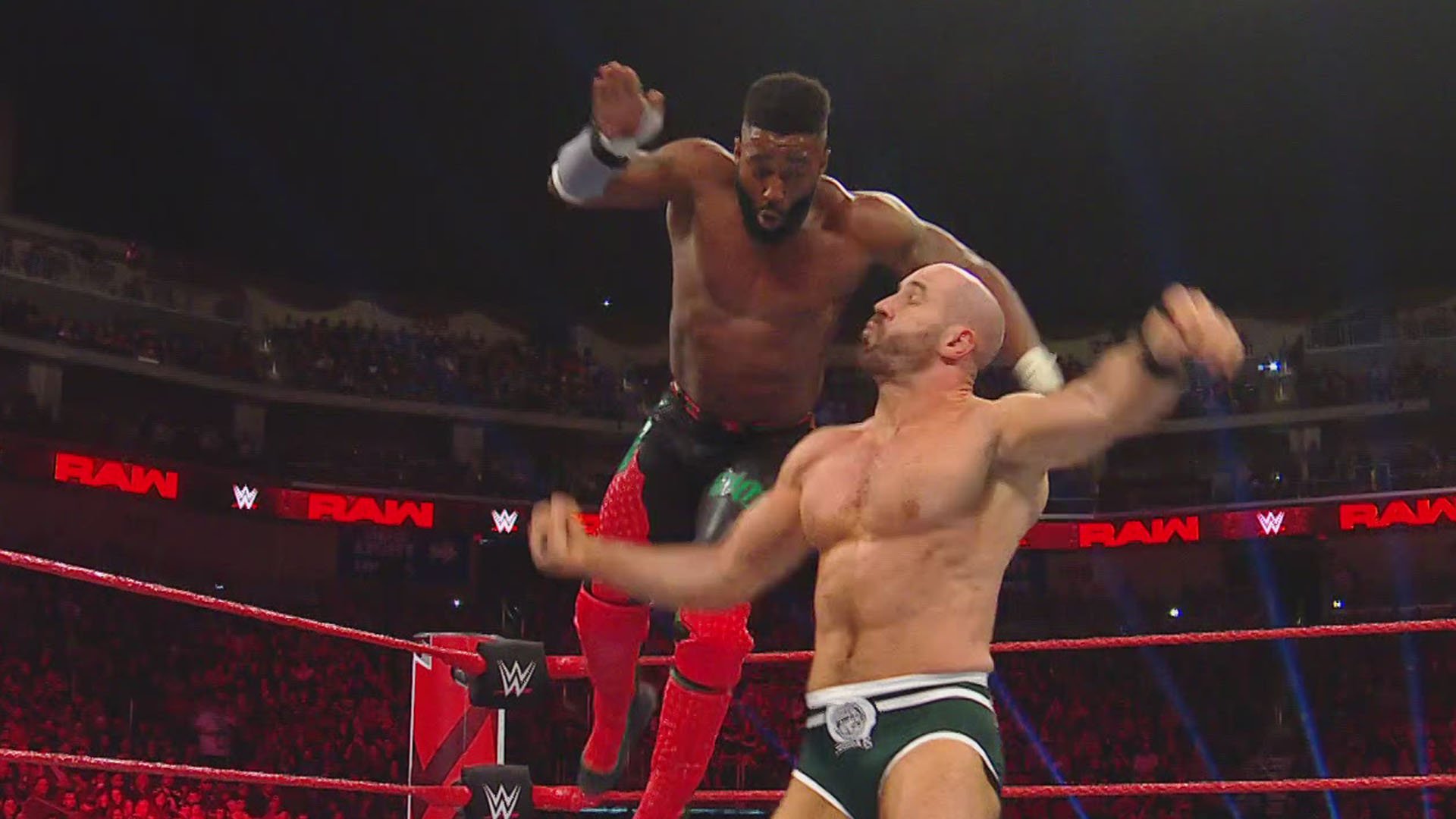 Cesaro def. Cedric Alexander