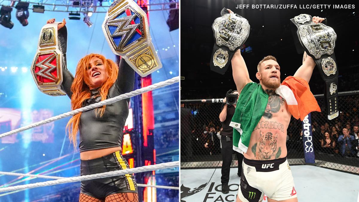 Conor McGregor congratulates Becky Lynch and raves about WrestleMania’s main event