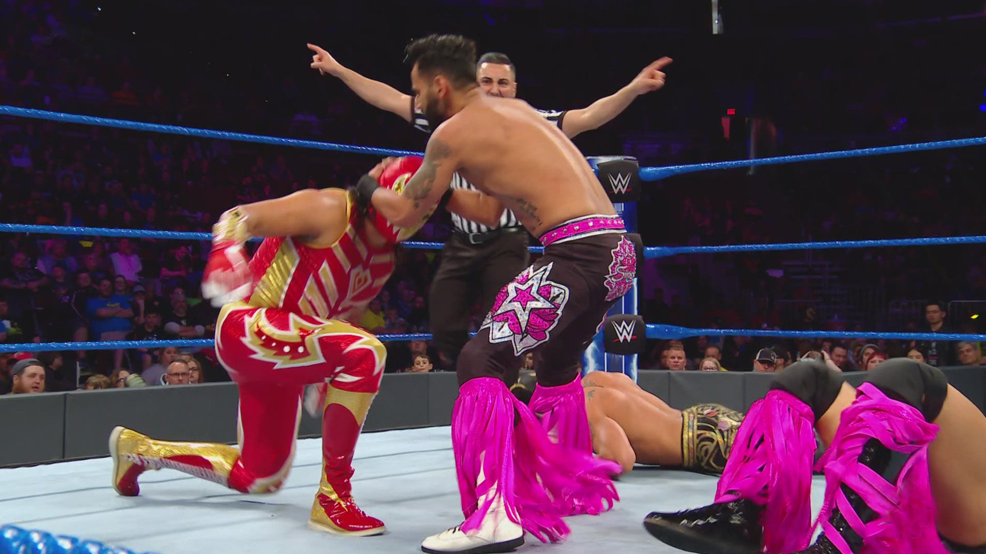 Gran Metalik & Lince Dorado def. The Singh Brothers