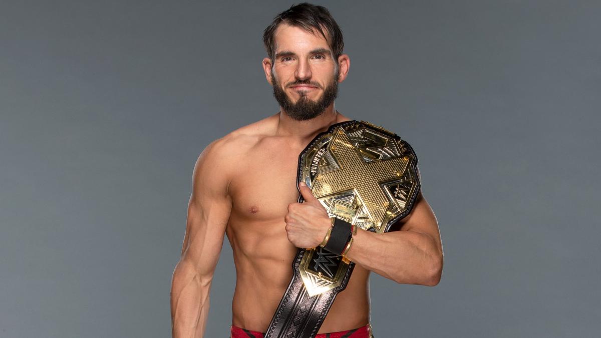 Johnny Gargano celebrates NXT Title reign with the Cleveland Browns