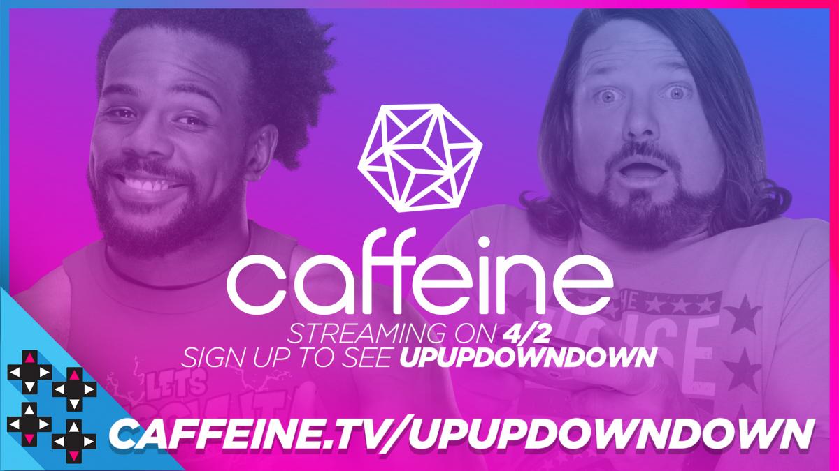 UpUpDownDown teams up with Caffeine to stream exclusive content