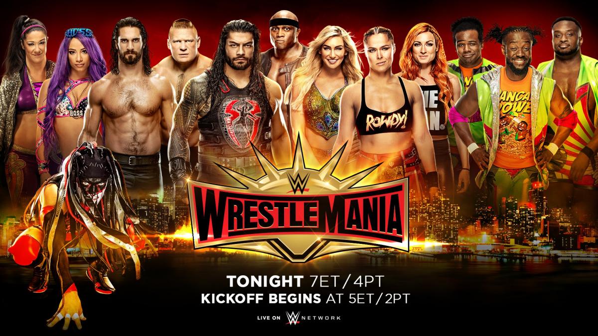 WrestleMania 35 match card, previews, start time and more