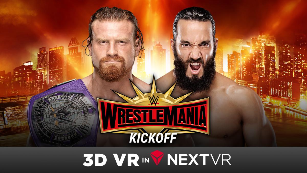 WrestleMania Kickoff will be live on NextVR and Oculus Venues this Sunday