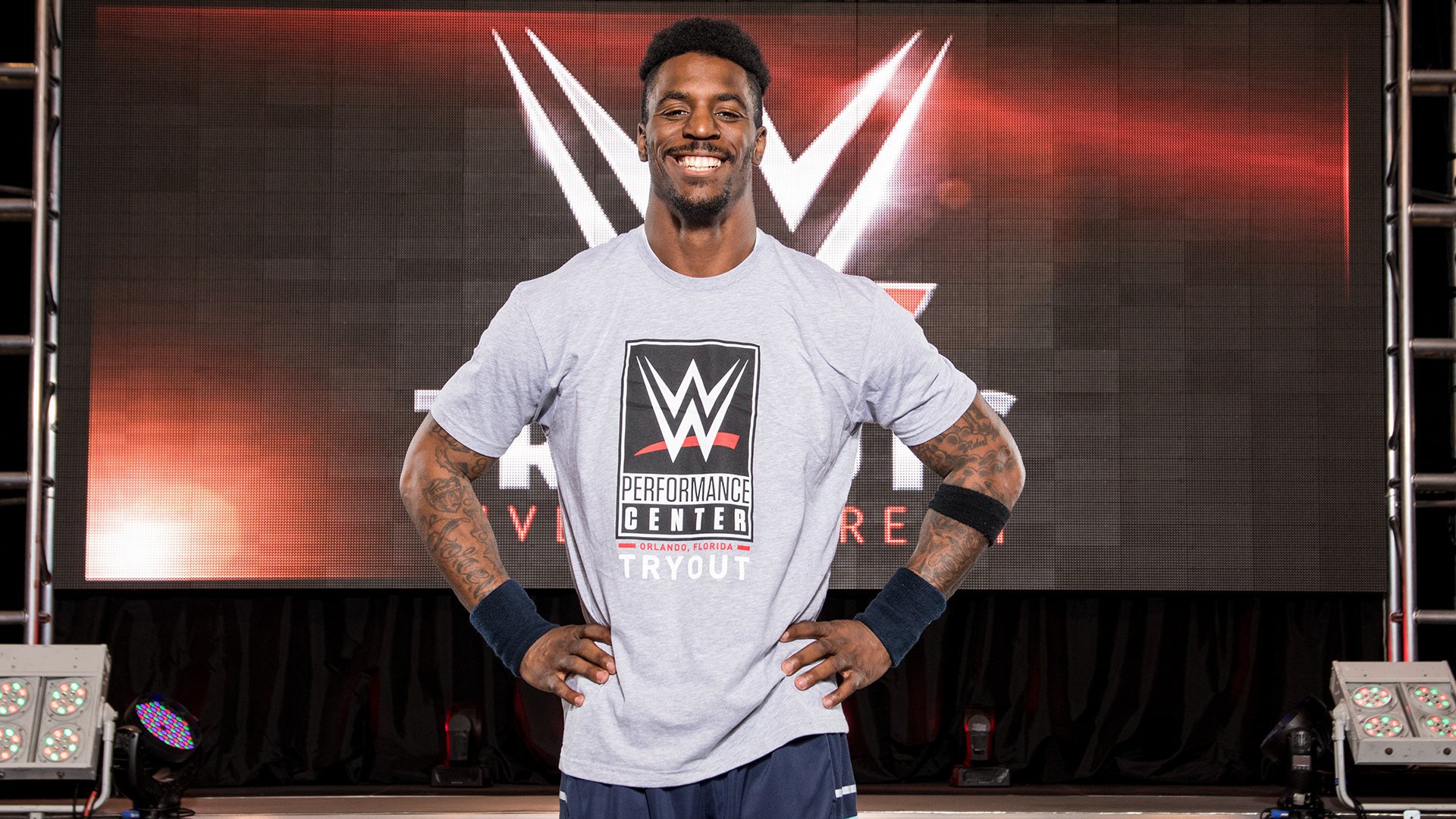 WWE holds tryout with pro footballers, Olympic grappler, third-generation wrestler and more