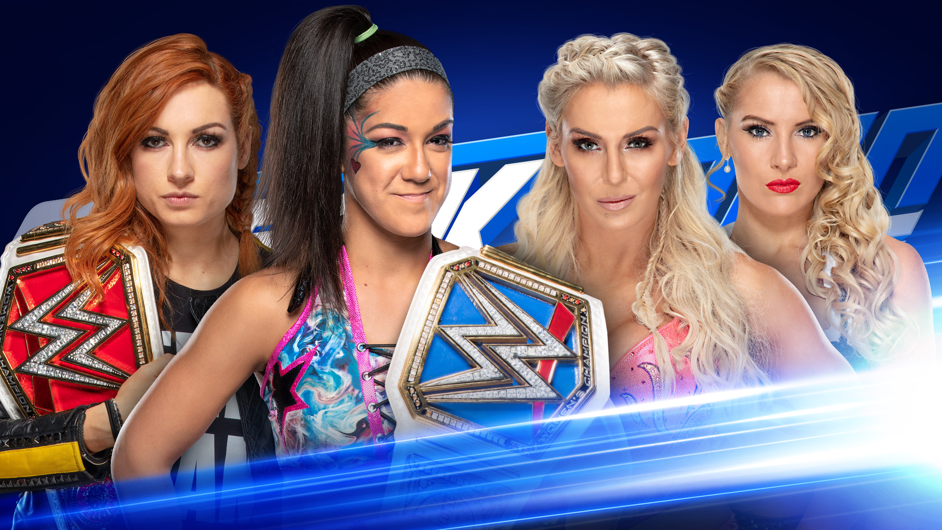 Bayley & Becky Lynch team up to face Charlotte Flair & Lacey Evans