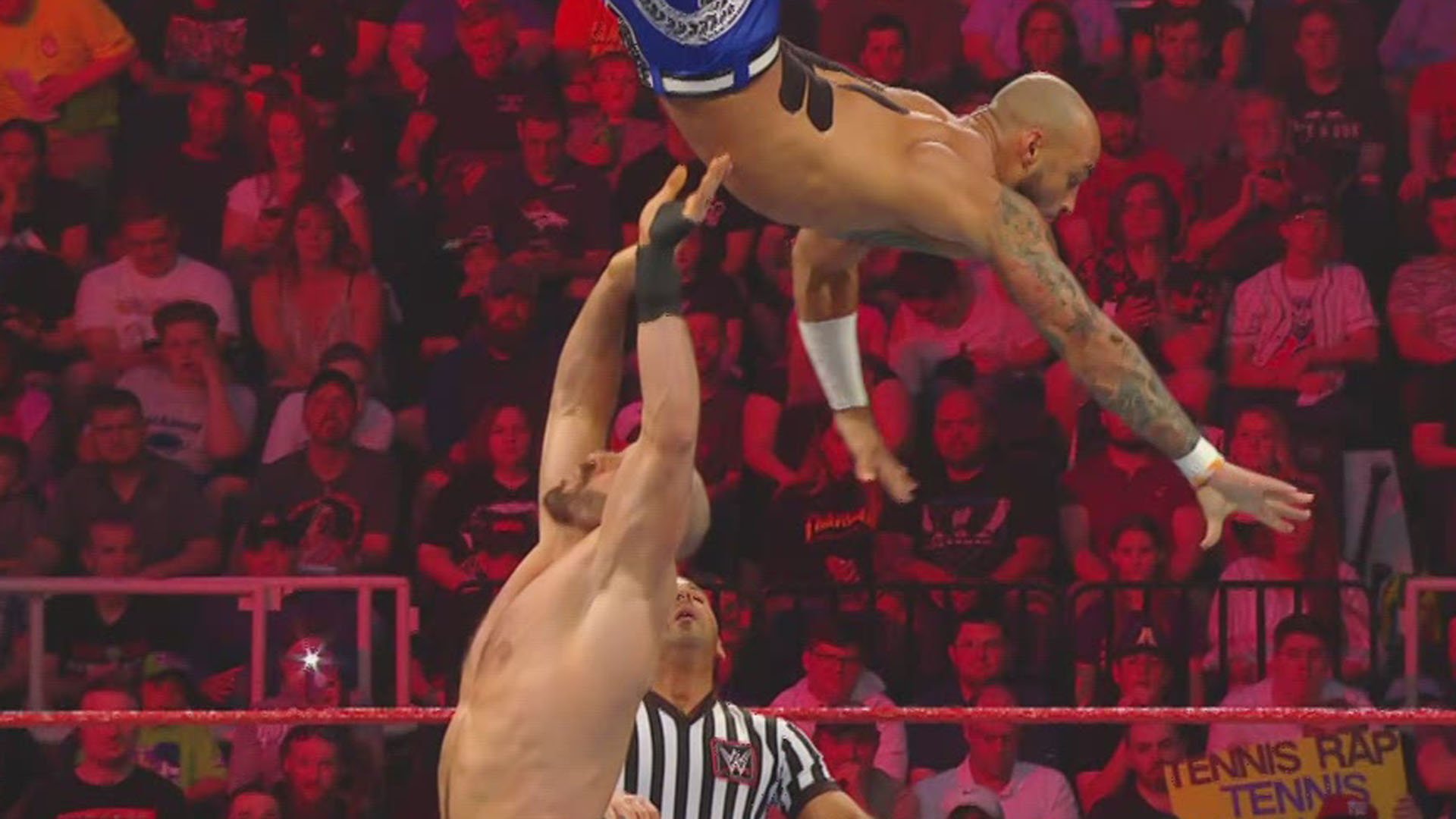 Cesaro def. Ricochet