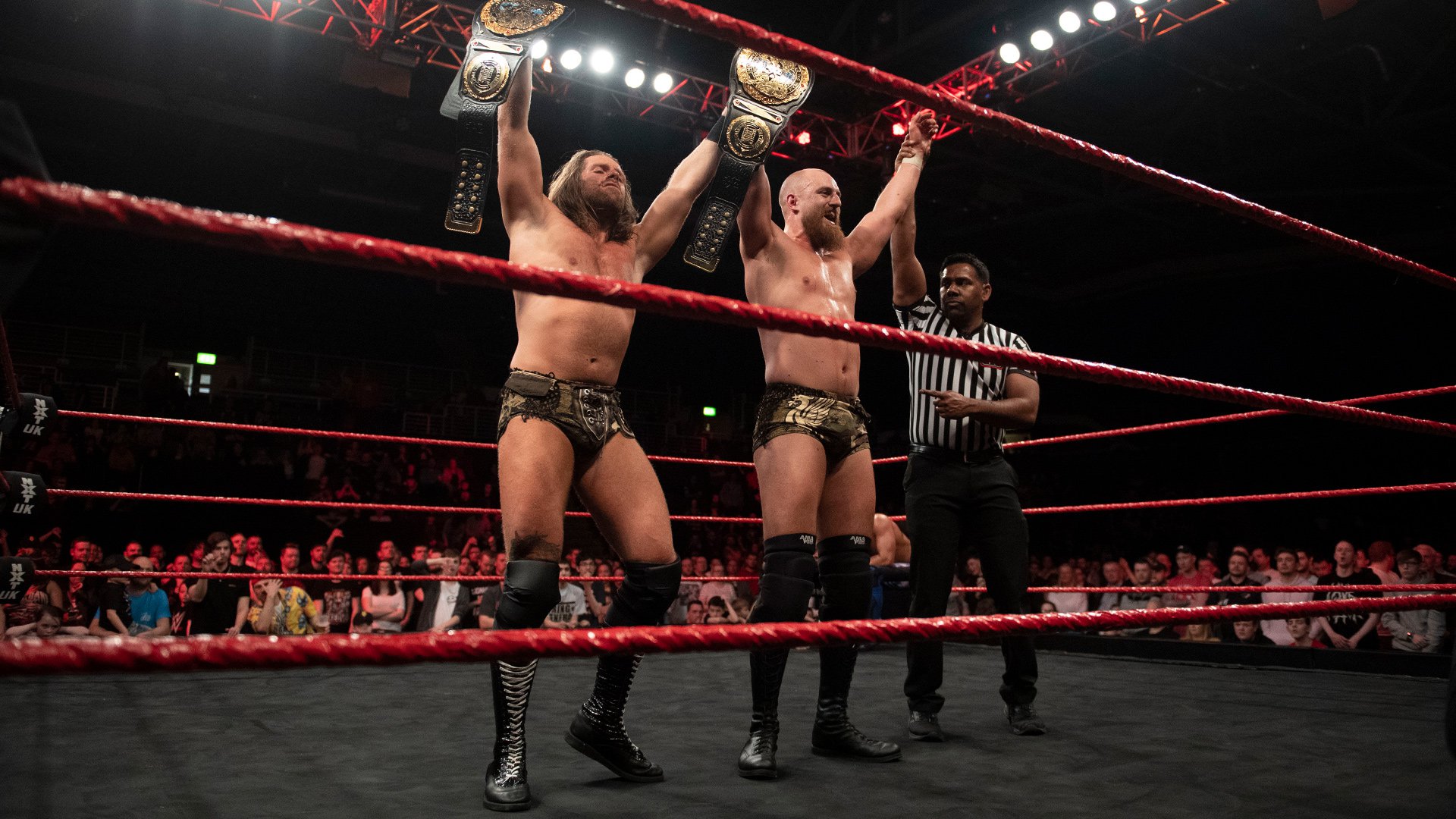 NXT UK Tag Team Champions Grizzled Young Veterans def. Noam Dar & Kenny Williams