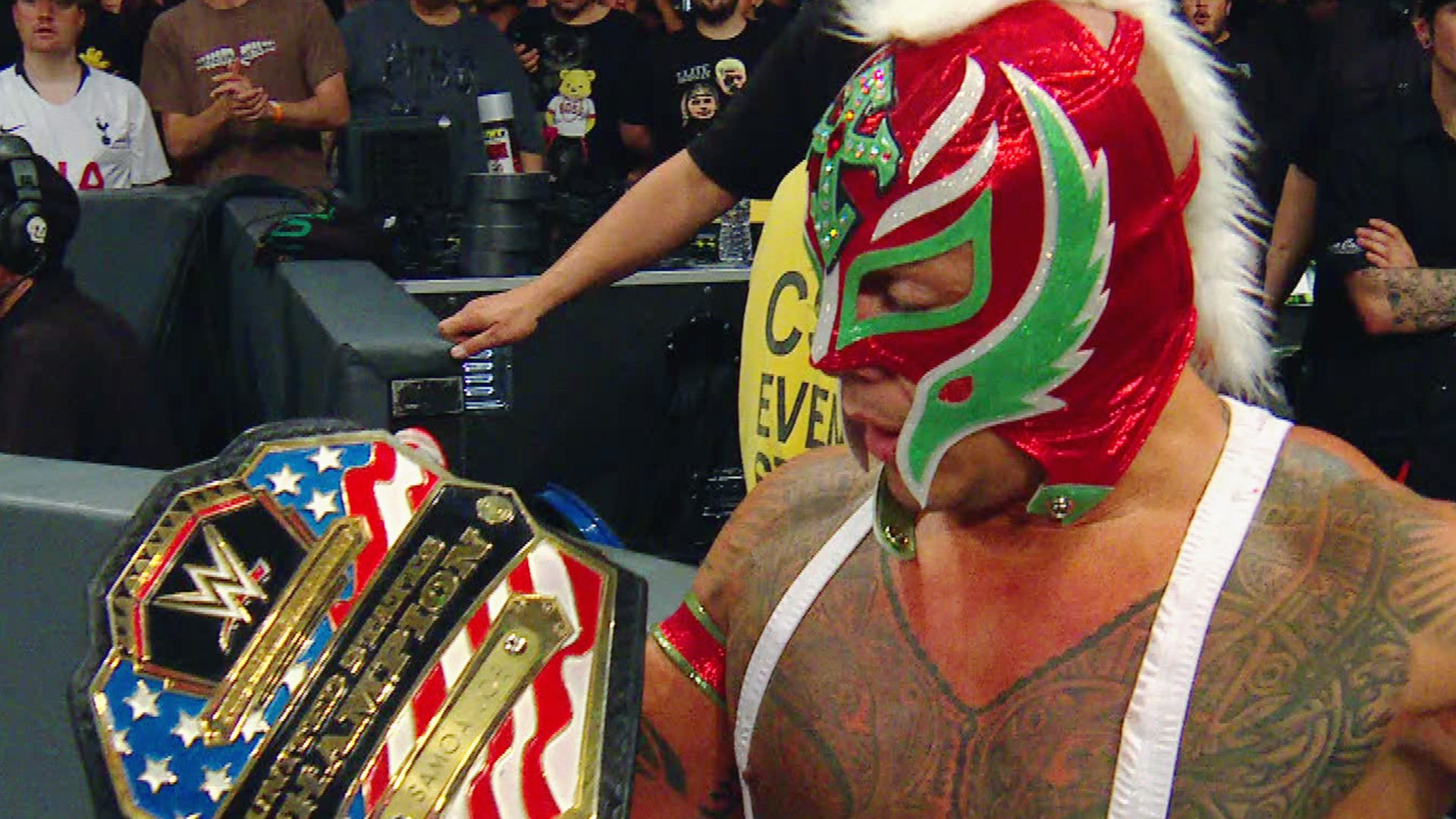 Rey Mysterio will surrender the United States Championship next week