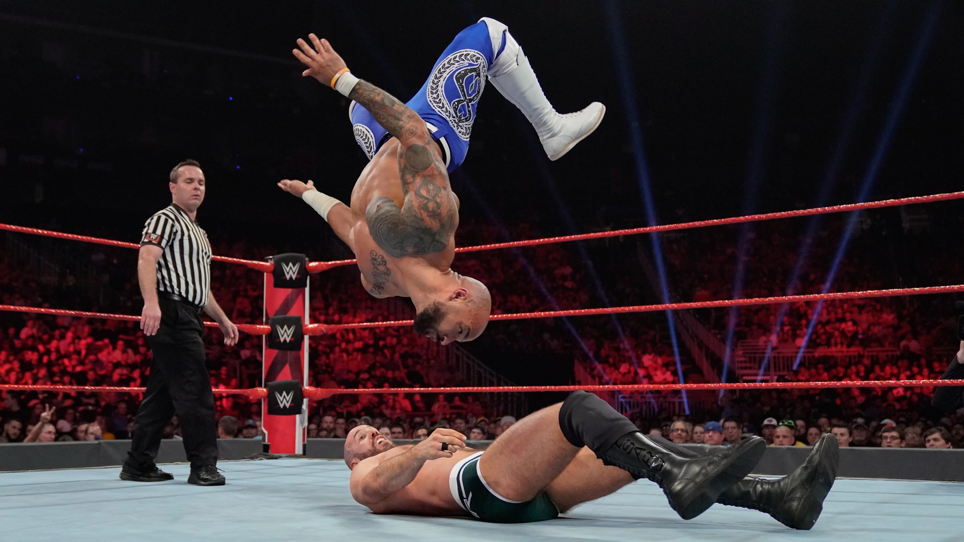 Ricochet def. Cesaro