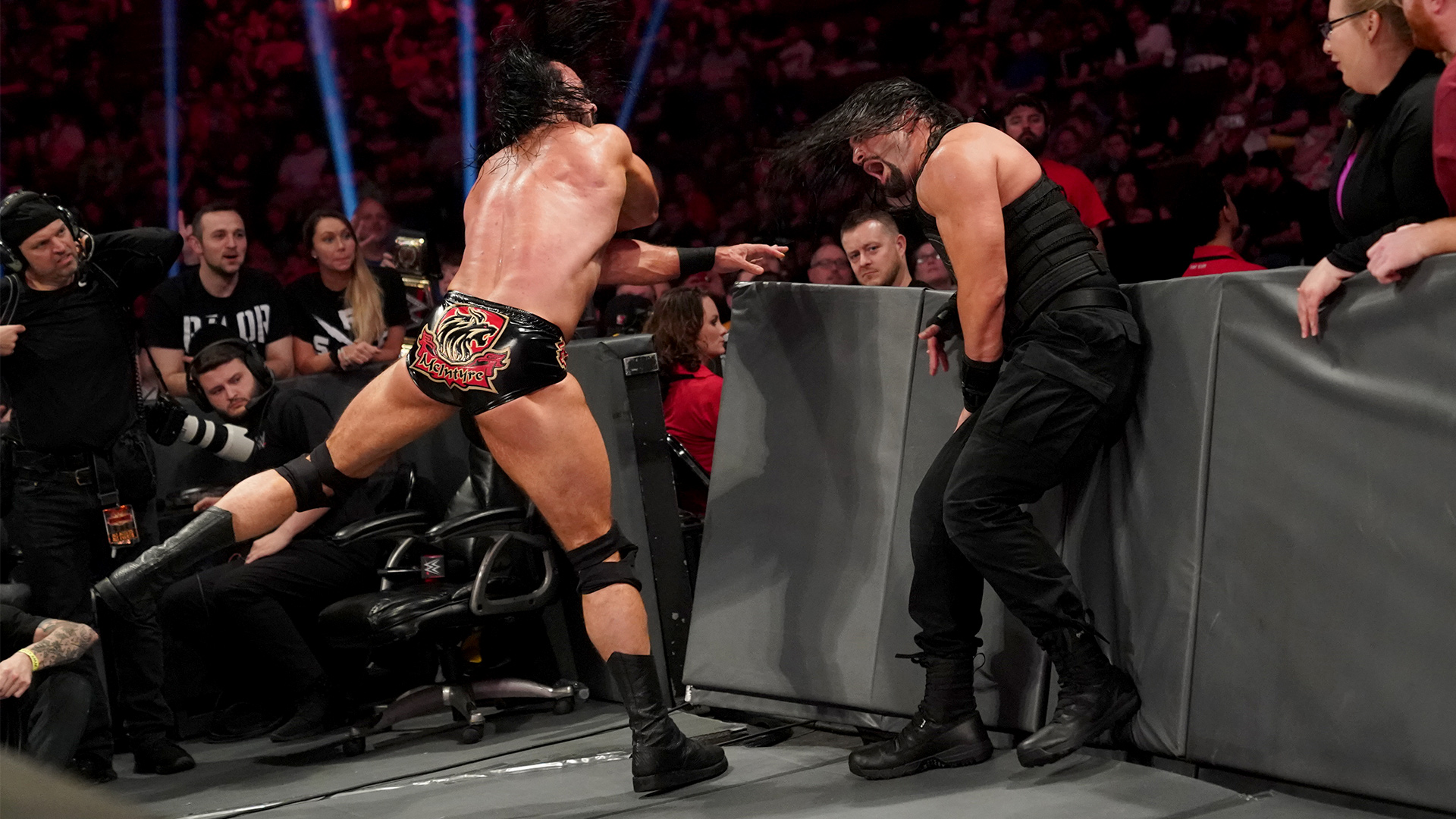 Roman Reigns def. Drew McIntyre via Disqualification