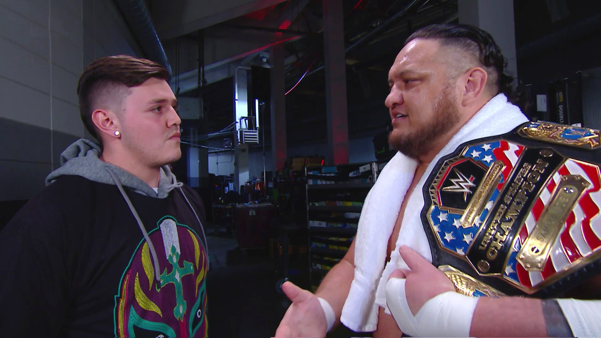 Samoa Joe moves in on Rey Mysterio’s family