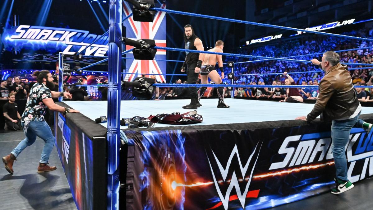 The Usos took advantage of the Wild Card Rule prior to chaotic brawl